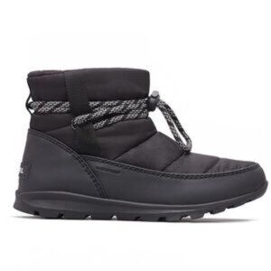 Sorel Black Whitney Short Waterproof Boots Excellent Condition Sz 8.5